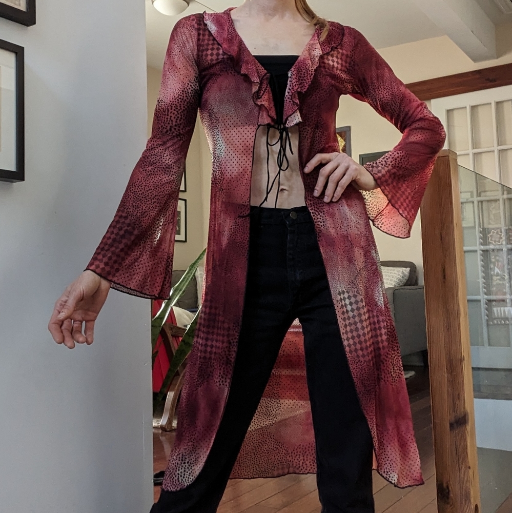 Vintage long blouse